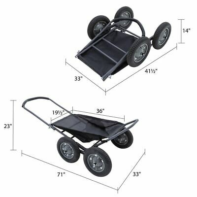 Hawk Crawler Multi-Use Cart - Fresh Stock Dated December 2025