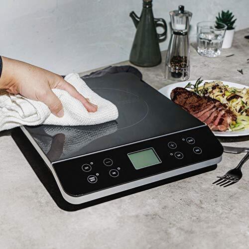 Induction Burner, Portable Electric Hot Plate, Smart Touch LCD Display, - Fresh Stock Dated February 2026