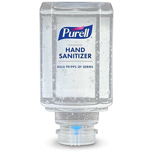 1Purell ES1 Dispenser Starter Kit (4424-D6) With 450ml Gel Refill Included - Fresh Stock Dated February 2026
