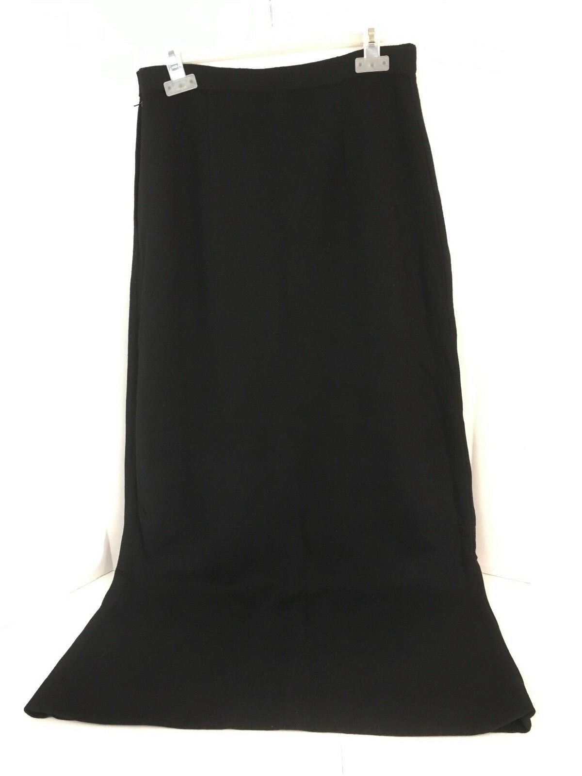 Vintage Unbranded Womens 10 Maxi Skirt Embroidered Flowers 28