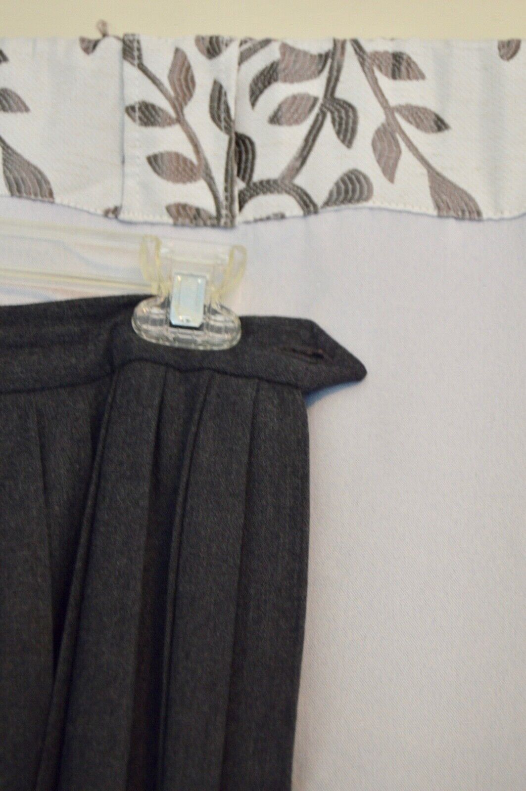 Vtg. Ralph Lauren 100% WOOL PLEATED GRAY SKIRT SIZE 8 LOT CL - Fresh Stock Dated March 2026