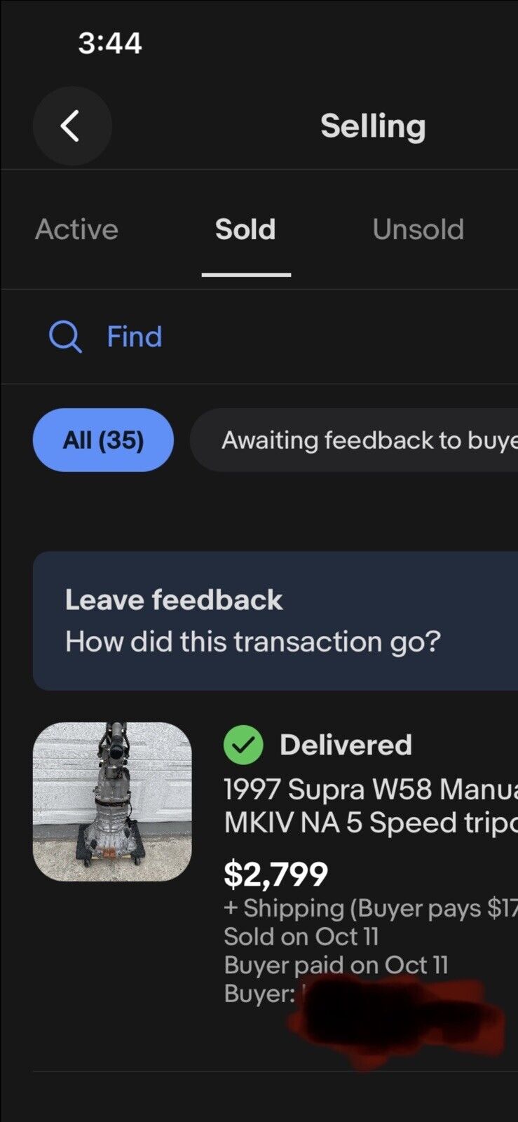 Supra MKIV MK4 USDM 2JZ GE NA W58 manual transmission 5 Speed w/ clutch/flywheel - Fresh Stock Dated February 2026