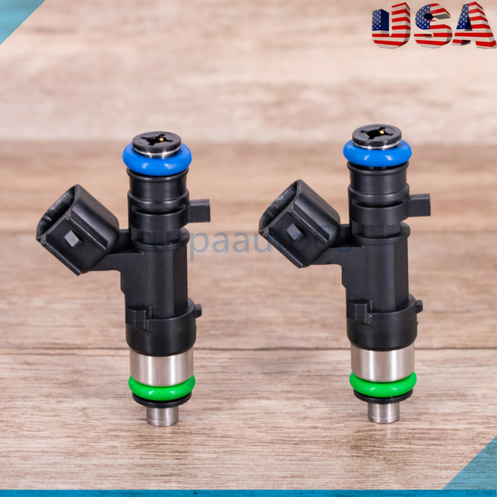 2 pair Fuel Injectors W/ Harness  Fits For Polaris Ranger XP Ranger Crew RZR 800 - Fresh Stock Dated February 2026