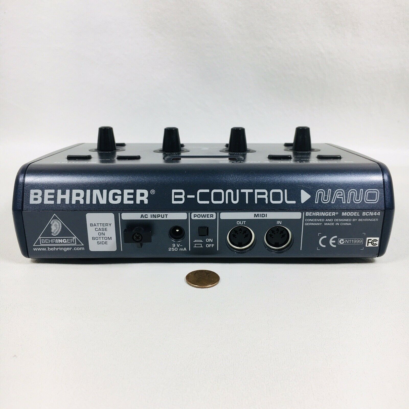 Behringer B-Control Nano BCN44 Rotary MIDI Controller Keyboard Control Surface - Fresh Stock Dated February 2026