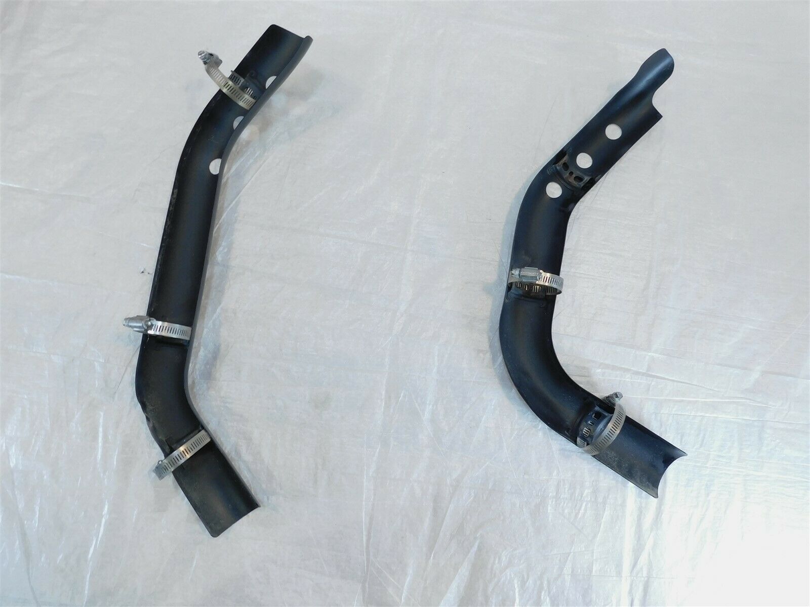 Harley Sportster 883 & 1200 Front & Rear Exhaust Header Pipe Cover Heat Shields - Fresh Stock Dated February 2026