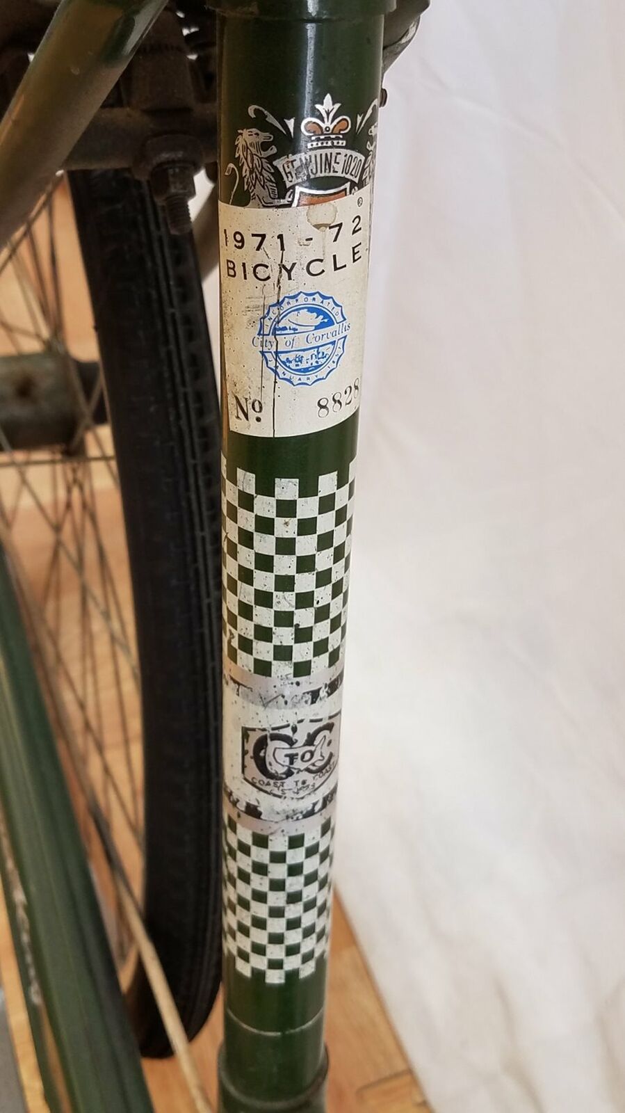 Coast King Deluxe Bicycle- Army Green - Fresh Stock Dated February 2026