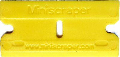 MINISCRAPER® 20 Plastic Razor Blade and Titan Scraper New 2X Plus Thicker Blades - Fresh Stock Dated February 2026