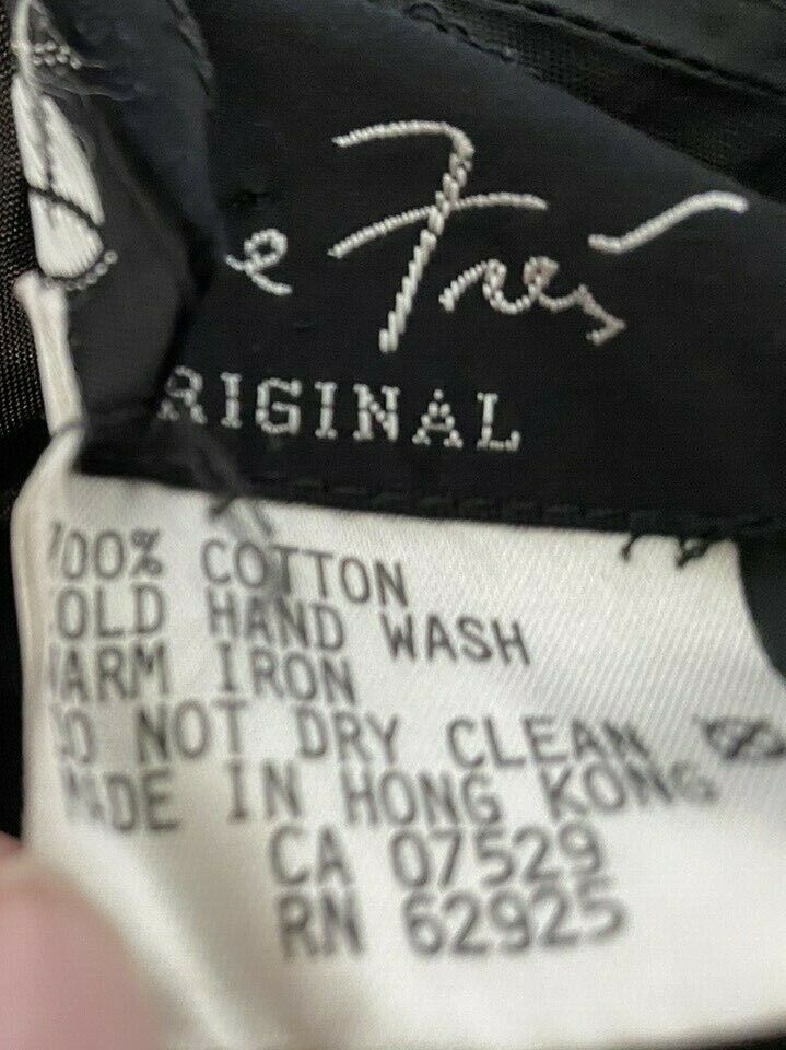 Vtg Diane Fries Original 100% Cotton Tiered 3 Way to Wear Skirt Dress OSFM - Fresh Stock Dated December 2025