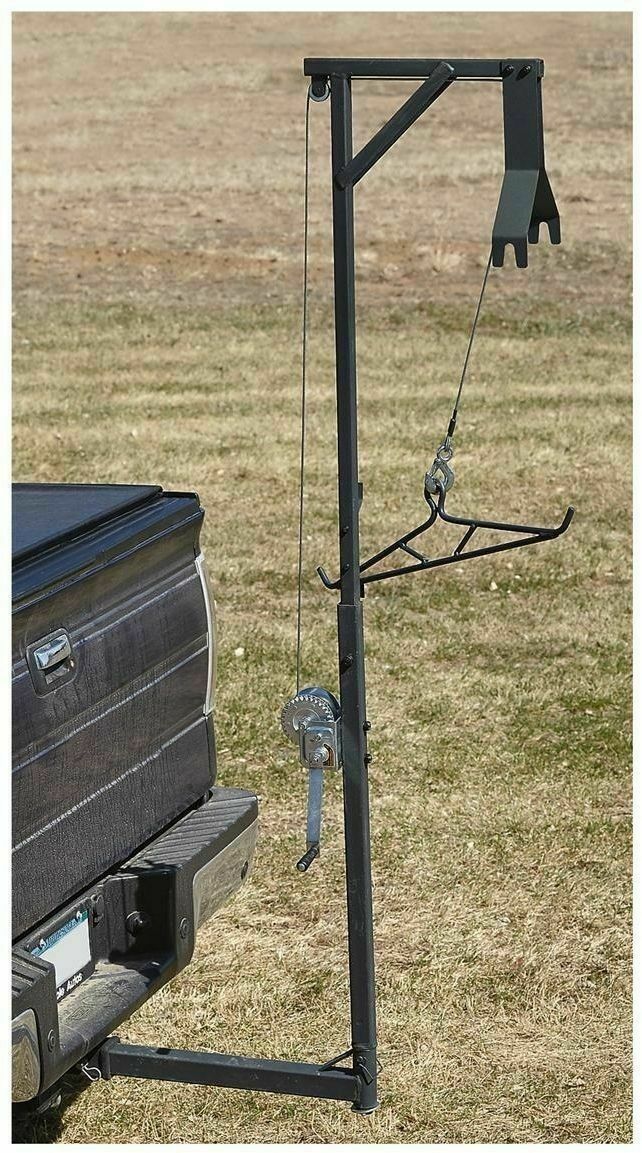 WINCH BIG GAME TRUCK HITCH Deer Hoist Skinning Hanger Gambrel Hunting System ATV - Fresh Stock Dated February 2026