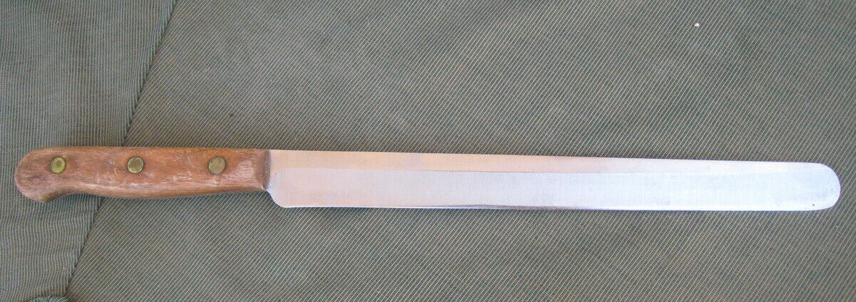 Vintage Chicago Cutlery Walnut Collection 10” Slicing  Knife RB10S - Fresh Stock Dated December 2025