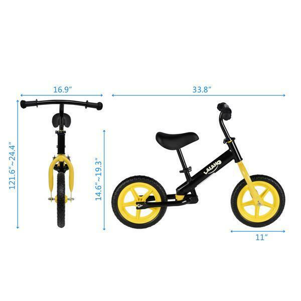 Balance Bike Kids Learn To Ride Pre Bike Adjustable Seat US - Fresh Stock Dated February 2026