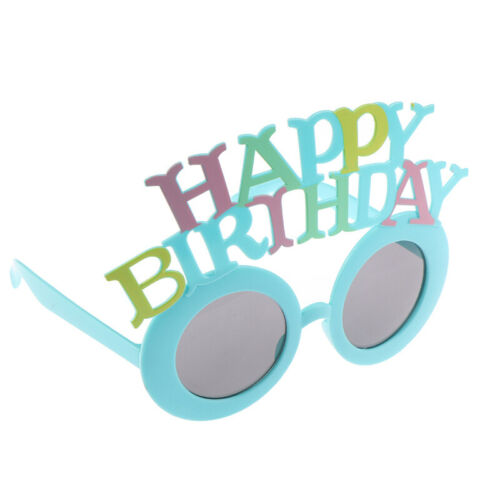 Birthday Party Sunglasses Funny Happy Birthday Glasses Fancy Dress FavorsL CF - Fresh Stock Dated February 2026