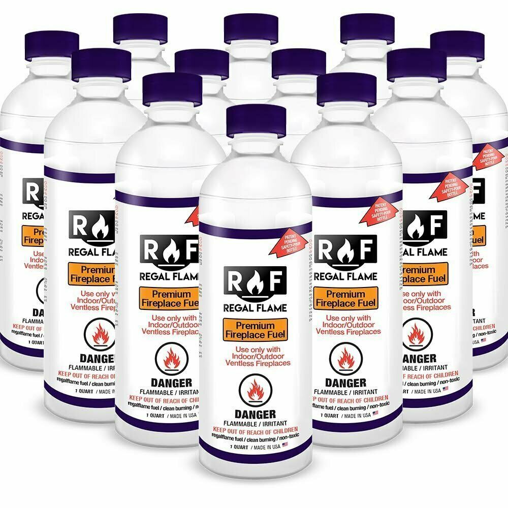 Regal Flame Signature Ventless Bio Ethanol Fireplace Fuel - 12 Quarts - Fresh Stock Dated December 2025