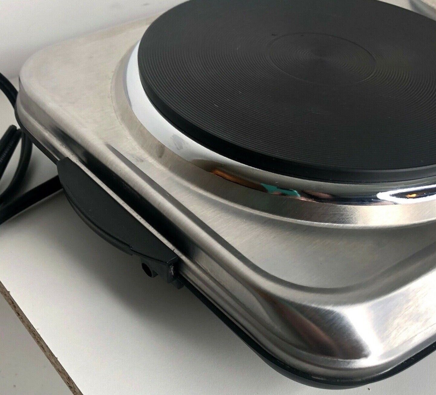 SUNAVO Hot Plate Portable Cooking Electric Double Burner CB-H22 Tested EUC - Fresh Stock Dated February 2026