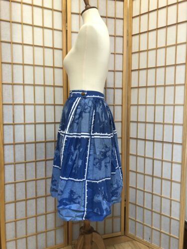 Vintage 1950s Full Novelty Lion Skirt Prentiss Lane Firenze Homemade - Fresh Stock Dated February 2026