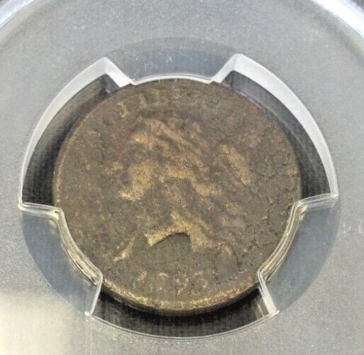 1793 1/2 CENT PCGS VF DETAILS DAMAGE (2376) - Fresh Stock Dated February 2026