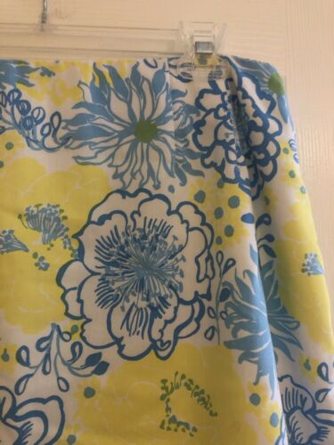 Fabulous Vintage Lilly Pulitzer yellow print skirt size M - Fresh Stock Dated February 2026