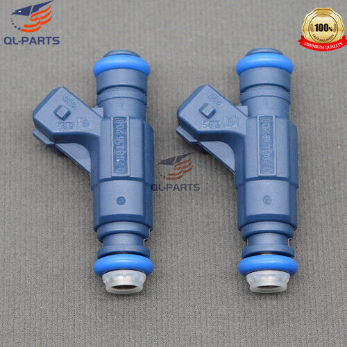 2x Fuel Injector Fit Polaris RZR Sportsman Ranger EFI 700 800 0280156208 1202863 - Fresh Stock Dated February 2026