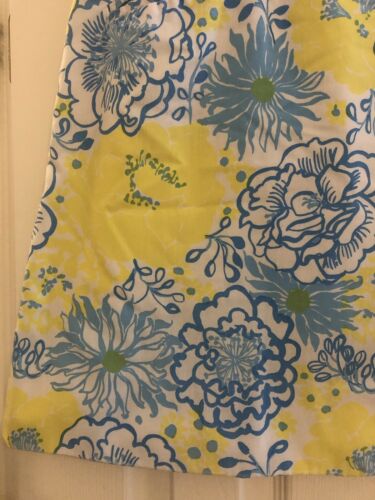 Fabulous Vintage Lilly Pulitzer yellow print skirt size M - Fresh Stock Dated February 2026