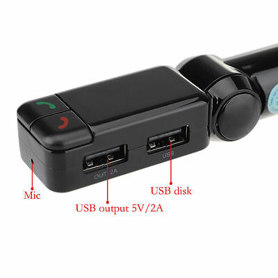 HandsFree Car Bluetooth USB Charger SD MP3 Stereo Music Device Transmitter Playe - Fresh Stock Dated February 2026