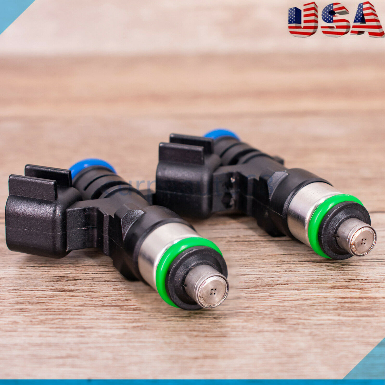 2 pair Fuel Injectors W/ Harness  Fits For Polaris Ranger XP Ranger Crew RZR 800 - Fresh Stock Dated February 2026