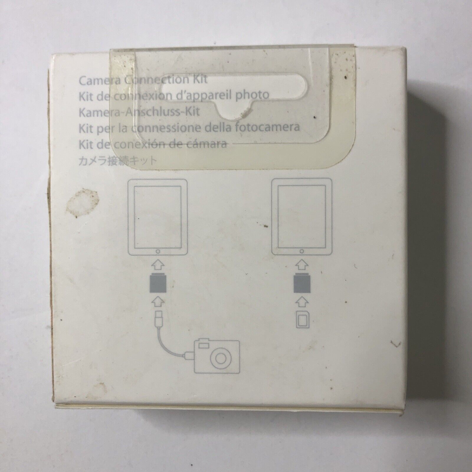 NEW Genuine Apple iPad Camera Connection Kit MC531ZM/A with parts A1362 & A1358 - Fresh Stock Dated February 2026