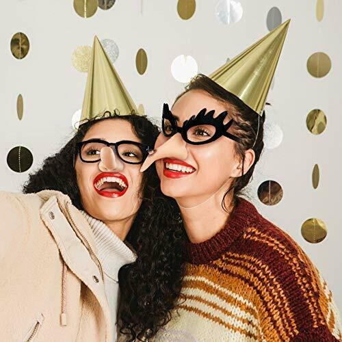 Funny Disguise Glasses - 6 Pairs Pinocchio Witches Clown Pig Nose Nose Style 1 - Fresh Stock Dated February 2026