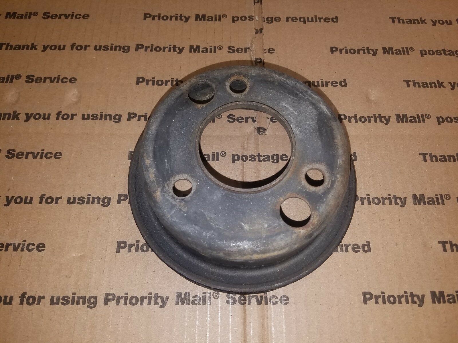 Crankshaft Pulley 454 Mercury Marine OEM 77244 845524A1 Mercruiser - Fresh Stock Dated February 2026