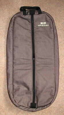 UNIQUE STUBBEN POSH Zipped Large TEXTILE Padded Carrying Bag for Bridle Rein NEW - Fresh Stock Dated December 2025