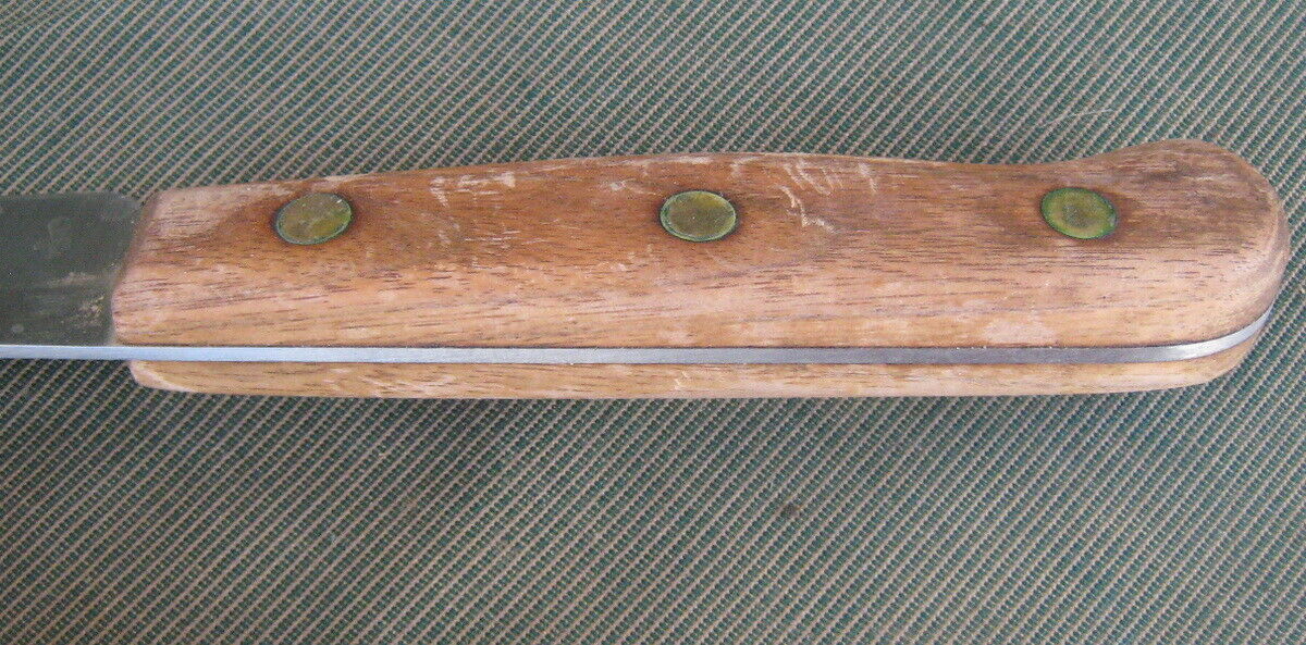 Vintage Chicago Cutlery Walnut Collection 10” Slicing  Knife RB10S - Fresh Stock Dated December 2025