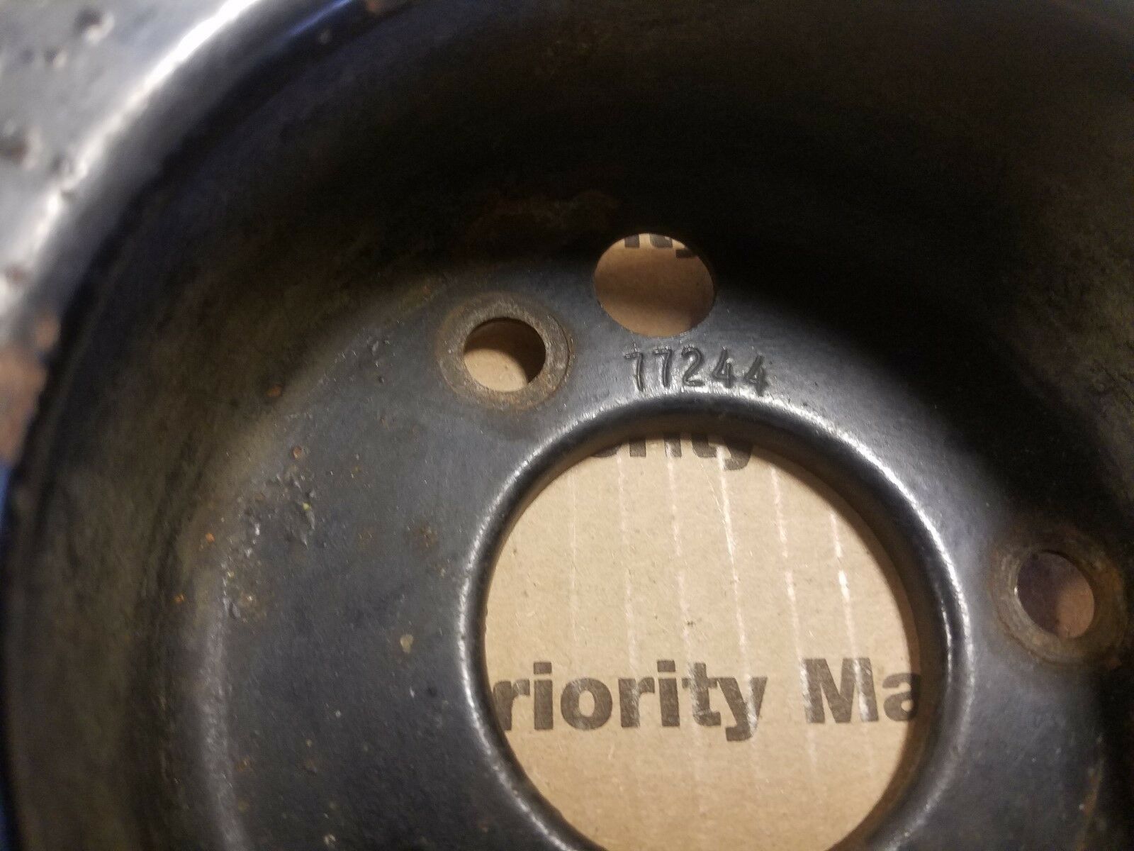 Crankshaft Pulley 454 Mercury Marine OEM 77244 845524A1 Mercruiser - Fresh Stock Dated February 2026