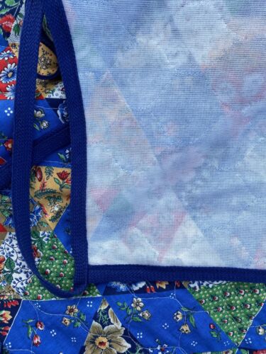 Vintage 60's Meadowbank Aline Free Wrap Quilted Maxi Skirt Preppy Boho Size SM - Fresh Stock Dated February 2026