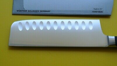 WUSTHOF new  5 inch nakiri KNIFE  new PEtec #4193/13cm solingen Germany - Fresh Stock Dated December 2025