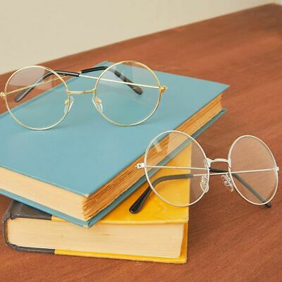 Halloween Wizard Glasses, Costume Accessories (Gold and Silver, 4 Pack) - Fresh Stock Dated February 2026