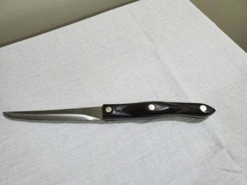 Cutco 1721 Trimmer Knife Factory Sharpened Brown Handle 4.75