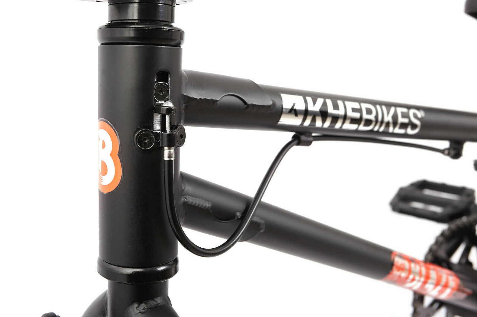 KHE BMX Bike Blaze 18 Inch Black Affix 360° Rotor Only 22.5lbs - Fresh Stock Dated February 2026