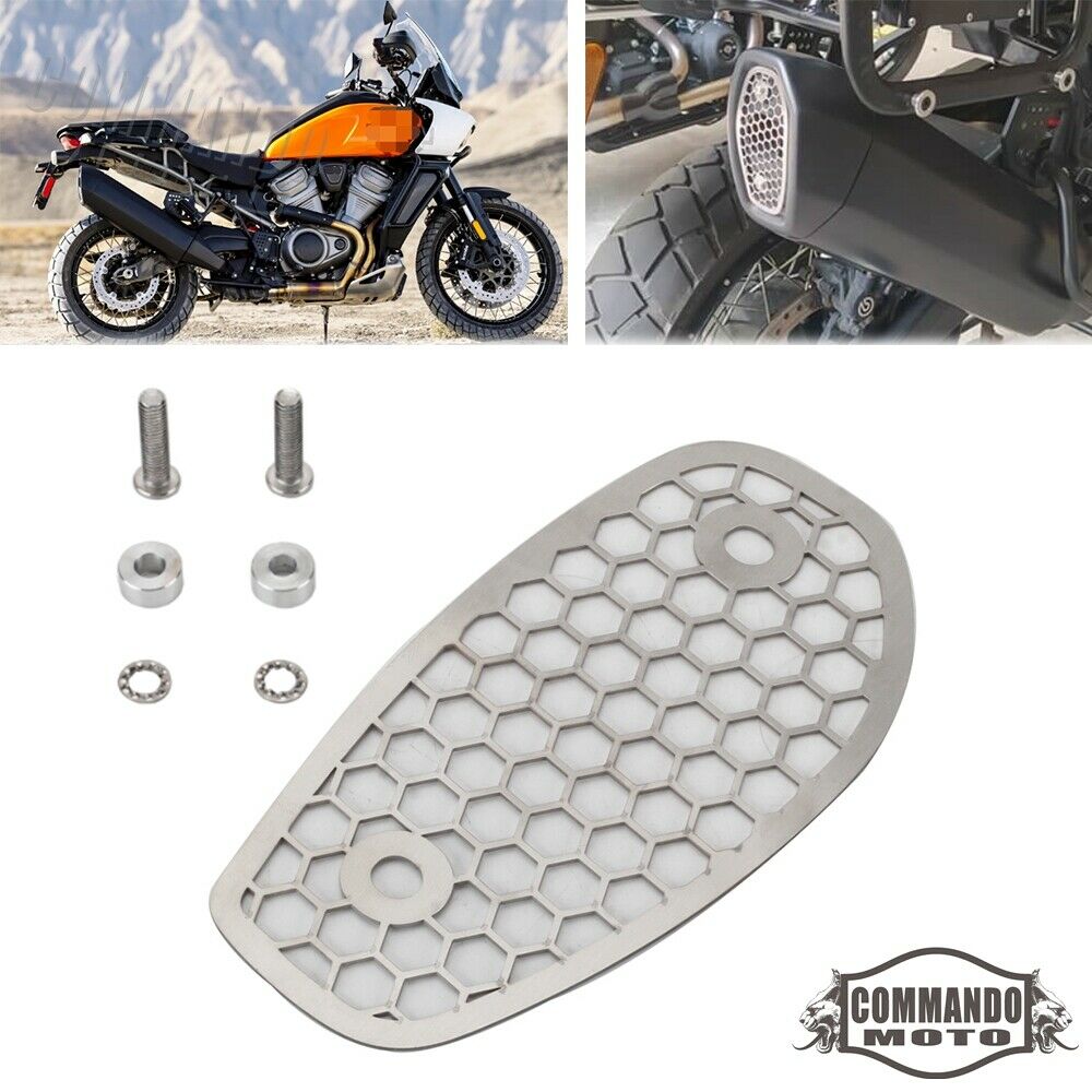 For 2021-2022 Harley PAN AMERICA 1250 RA1250 S Exhaust Pipe End Mesh Grill Cap - Fresh Stock Dated February 2026