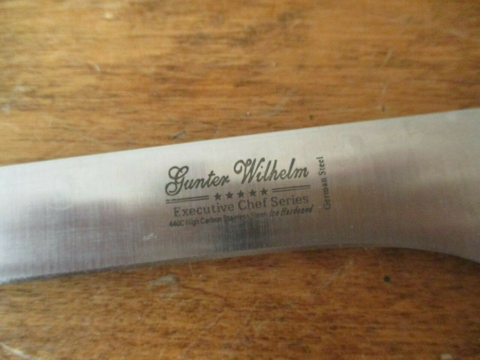 Gunter Wihelm Executive Chef 440c High Carbon Stainless German Steel Knife 10