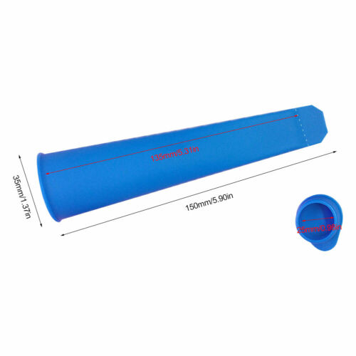 6Pcs Silicone Summer Frozen Ice Cream Mold Kitchen Tools Popsicle Maker Mould - Fresh Stock Dated December 2025