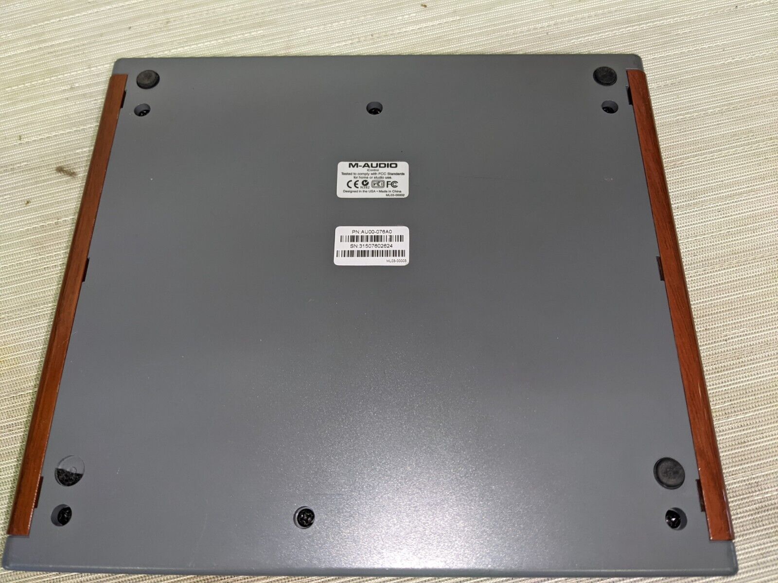 M-Audio iControl Garage Band Controller - Also Works With Logic (O3) - Fresh Stock Dated February 2026