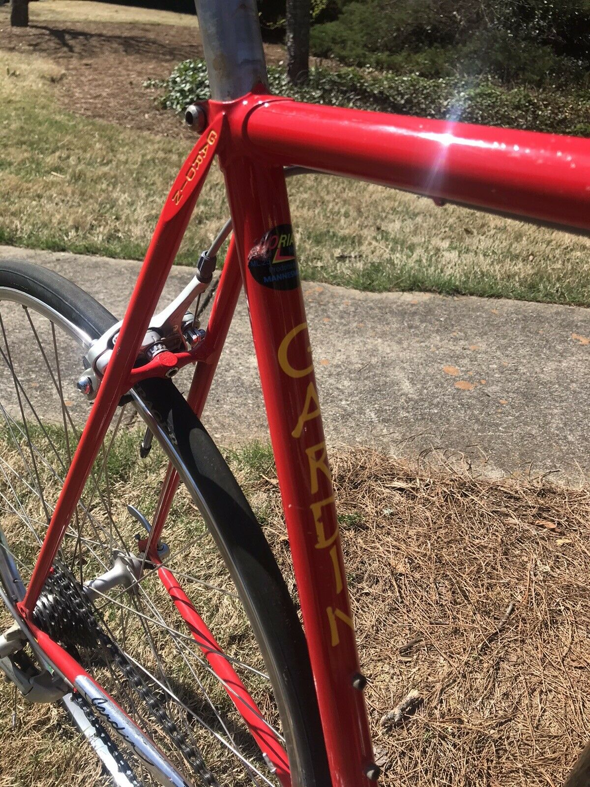 Joe Gardin Canada Road Bike With Shimano ! Near Mint Colnago Type Geometry Nice - Fresh Stock Dated February 2026