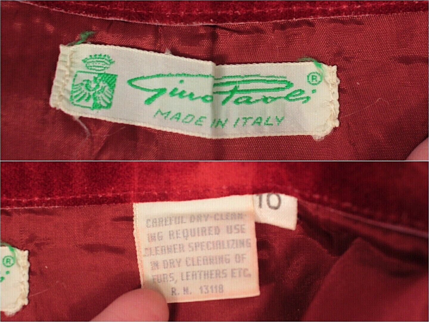 VTG Women's 60s Suede Patchwork Midi Length Skirt 1960s Hippy Gino Paoli SZ S/M - Fresh Stock Dated March 2026