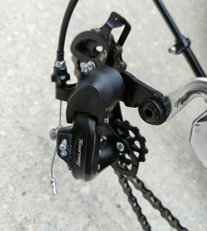 Mongoose Malus Adult Fat Tire Mountain Bike Frame  7-Speed Silver - Fresh Stock Dated February 2026