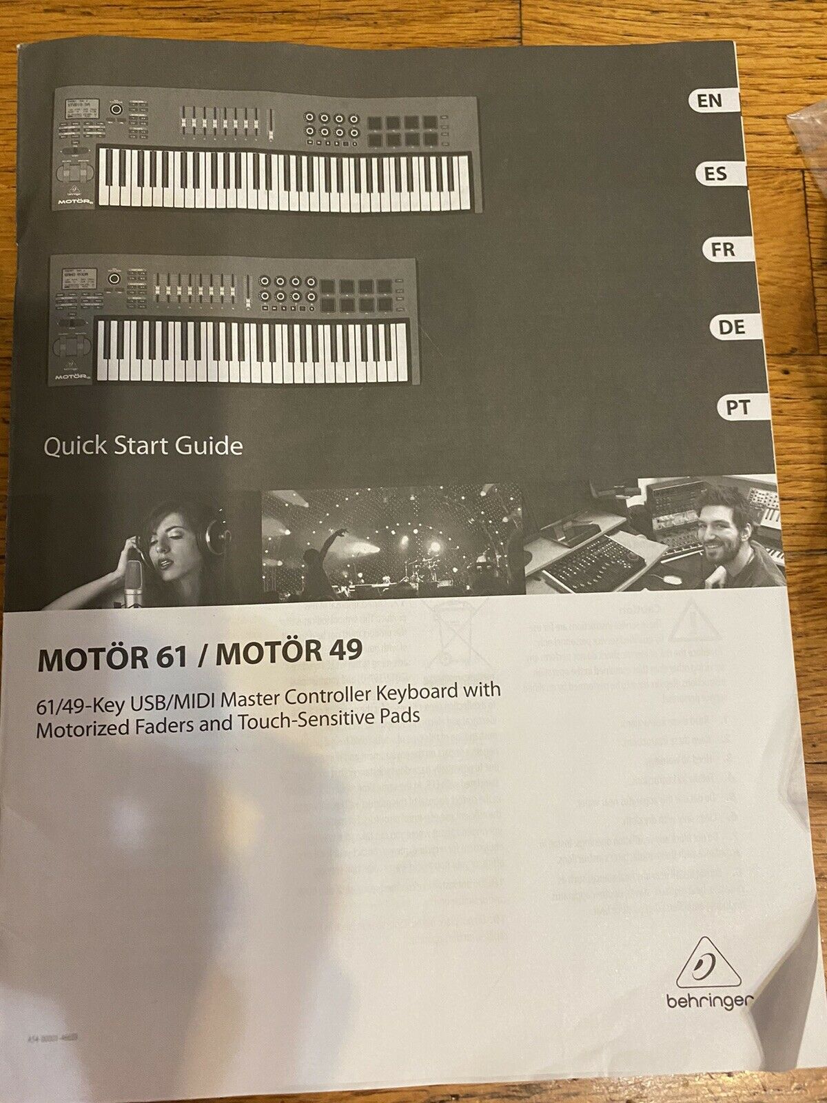 Behringer Motor 49 USB Midi Controller Keyboard, NIB. - Fresh Stock Dated February 2026