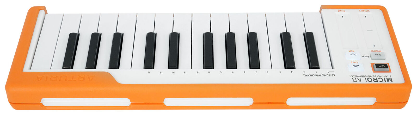 Arturia Microlab Orange Music Production USB MIDI 25-Key Keyboard Controller - Fresh Stock Dated February 2026