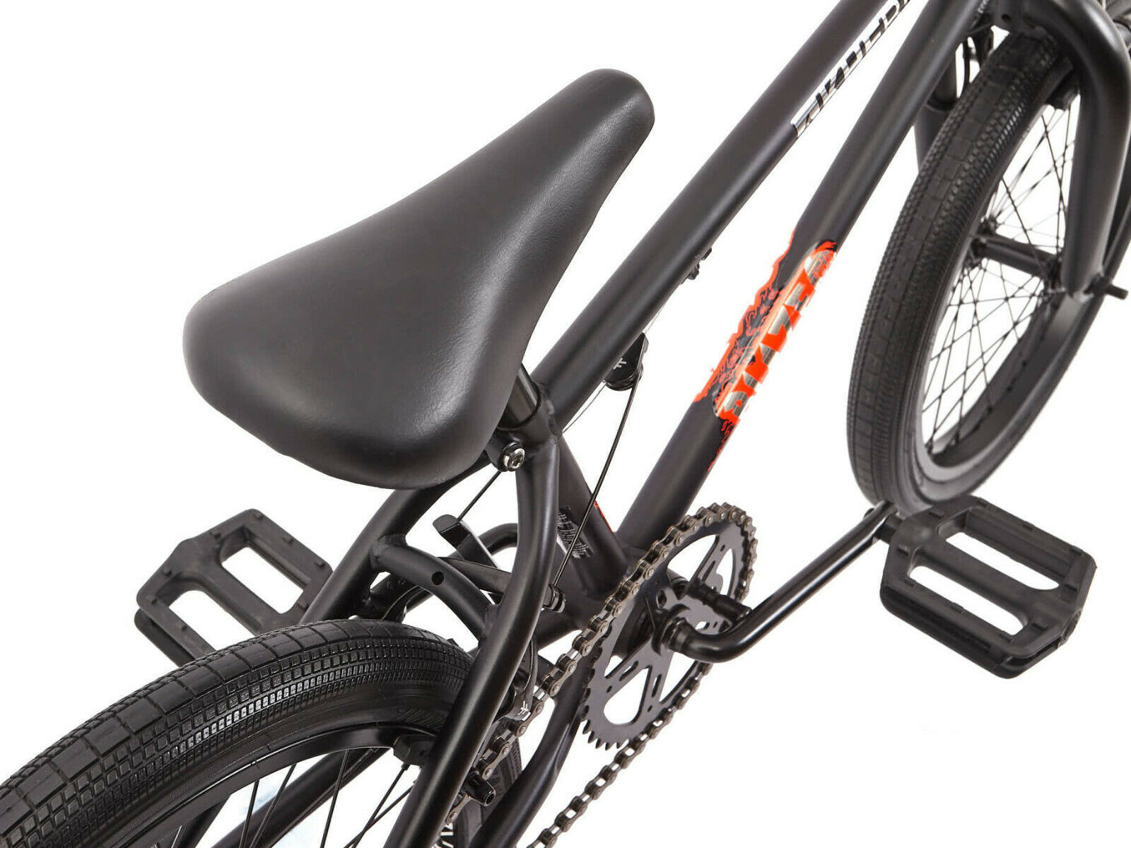 KHE BMX Bike Blaze 18 Inch Black Affix 360° Rotor Only 22.5lbs - Fresh Stock Dated February 2026