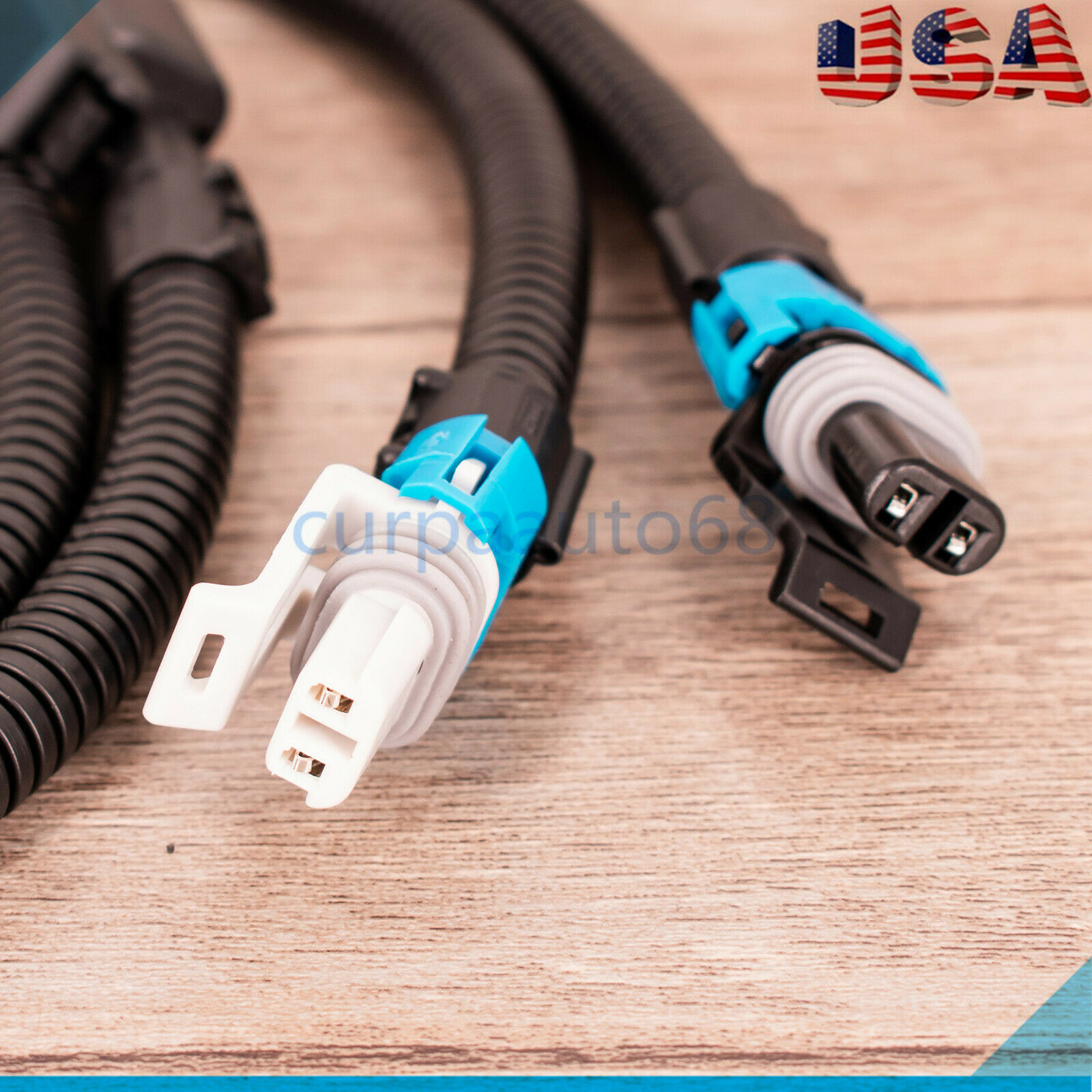 2 pair Fuel Injectors W/ Harness  Fits For Polaris Ranger XP Ranger Crew RZR 800 - Fresh Stock Dated February 2026