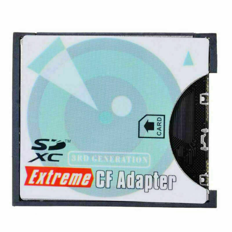 Single Slot Extreme For Micro SD/SDXC TF To Compact Flash CF Type I Memory Card - Fresh Stock Dated February 2026