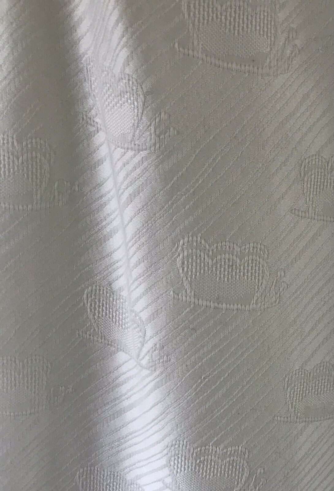 Vintage 1960s Courreges White Snail Print Maxi Skirt - Fresh Stock Dated February 2026