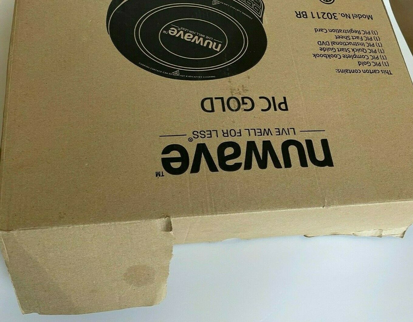 Nuwave 30211 BR PIC Gold Portable Precision Induction Cooktop - Fresh Stock Dated December 2025